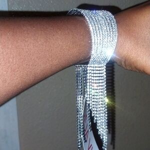 10Row fringe wire bracelet